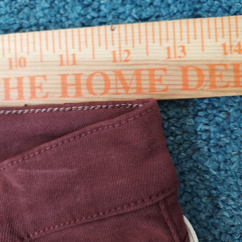 Mother The Mid Rise Dazzler Skimp Womens Size 26 Dark Fudgesickle Wash Jeans‎ - Picture 13 of 16
